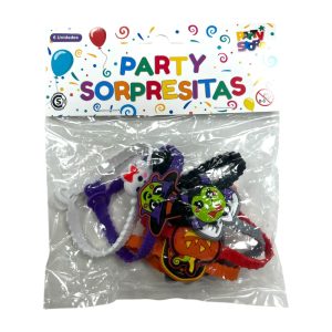Pulseras Halloween x6 Unidades Modelos Surtidos
