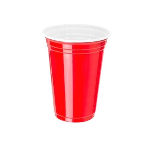Vaso Tipo AMERICANO ROJO Bella Cup Plástico Descartable 590 cc