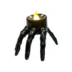 Vela LED Mano Macabra (Luz Cálida) x1u