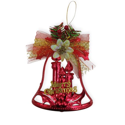 Adorno Navidad para Puerta Campana 18 x 16 cm