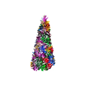 Arbolito de Navidad Metalizado Multicolor 25 Cm X1