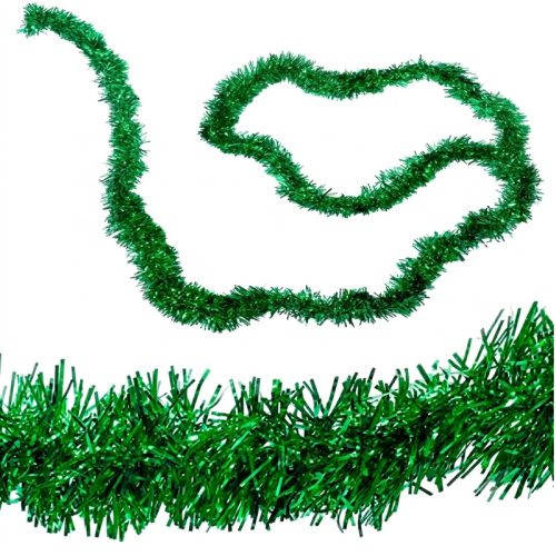 Boa Navideña Festiva Verde 200 cm x 5 cm