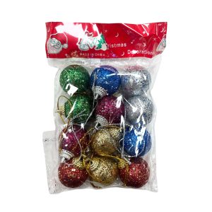 Bolas Gibreadas 3cm x12 Unidades Colores Surtidos