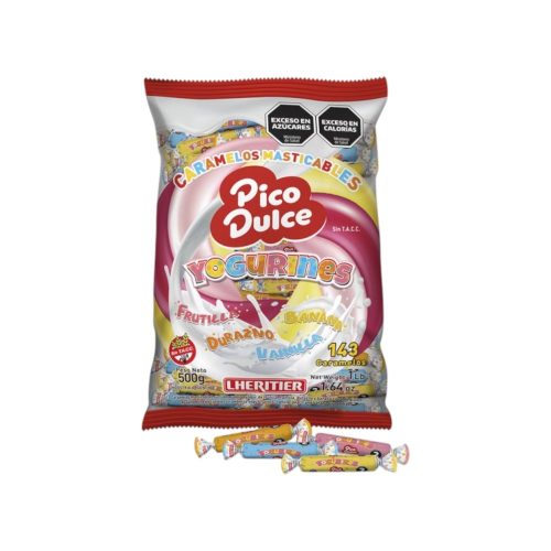 Caramelo Masticable PICO DULCE Yogurines x500g 143u