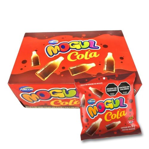 Caja Gomitas Mogul Cola 30gr x12u