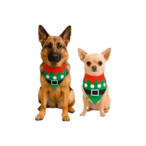 Pañuelo para Mascotas Elfo x1 Unidad