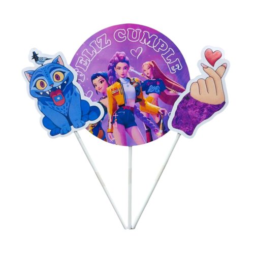 Pinche Adorno Set Feliz Cumpleaños Las Guerreras KPOP x3u