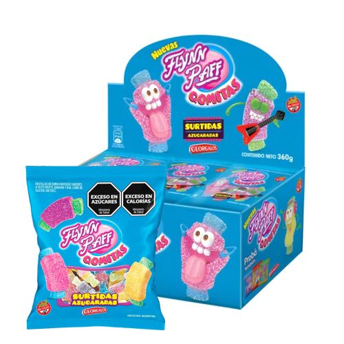 Caja Gomitas Flynn Paff 30gr x12u