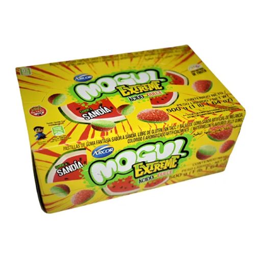 Caja Gomitas Mogul Extreme Sandia 50gr x10u