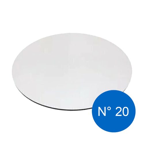 Disco Base Fibrofacil Para Torta Blanco 20 Cm