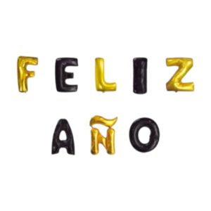 Globo Set Frase Feliz Año