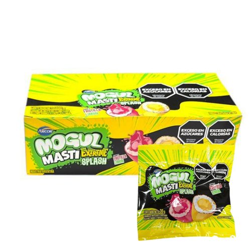 Caja Caramelos Mogul Masti Splash Extreme 30gr x10u