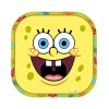 Plato Polipapel Bob Esponja X 8 Unidades - Oficial