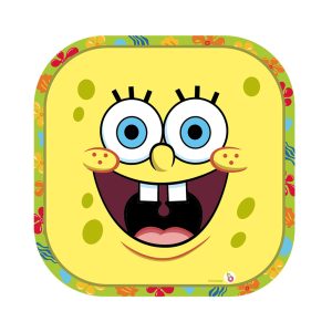Plato Polipapel Bob Esponja X 8 Unidades - Oficial