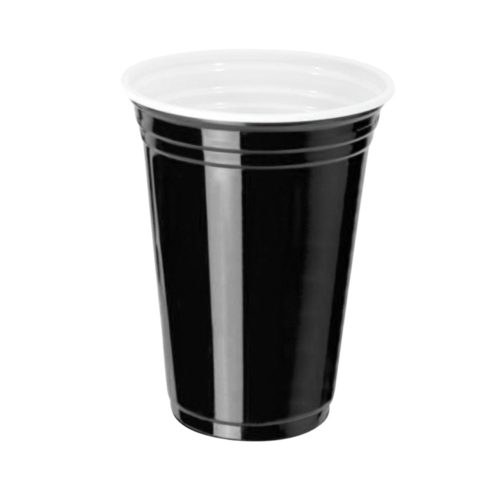Vaso Tipo AMERICANO NEGRO Bella Cup Plástico Descartable 590 cc