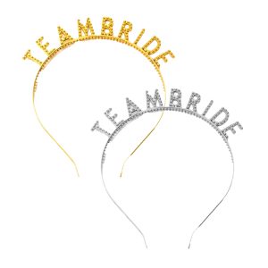 Vincha Team Bride Metalizada x1 Unidad