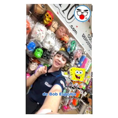 Combo Decorativo Temático Para Cumpleaños Infantil - Bob Esponja - 15 Invitados