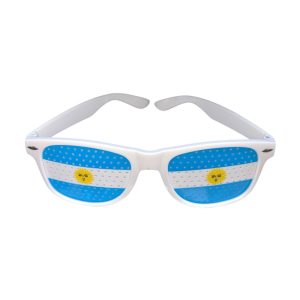 Anteojos Argentina Perforados Plastico x1u