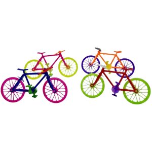 Bicicletas de Plástico 8cm x3u