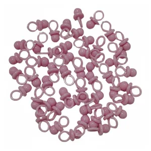 Chupetito Mini Rosa Plástico 2cm x50u