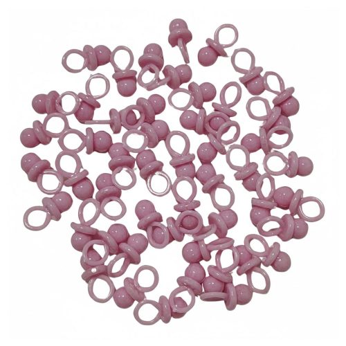 Chupetito Mini Rosa Plástico 2cm x50u