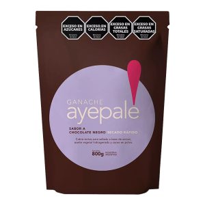 Ganache de Chocolate Negro Secado Rapido Ayepale x800g