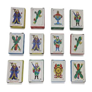 Mini Naipes 5cm x12u