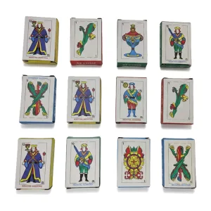 Mini Naipes 5cm x12u