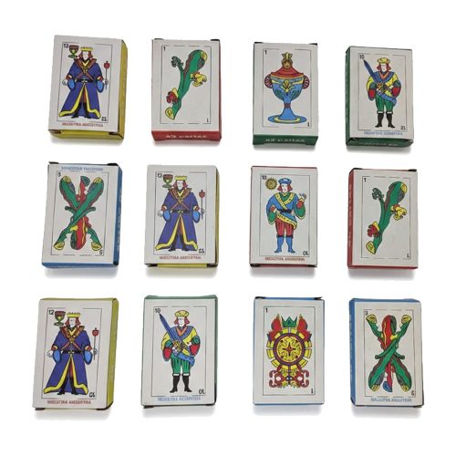 Mini Naipes 5cm x12u