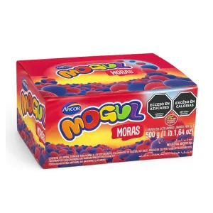 Caja Gomitas Mogul Moras 50gr x10u
