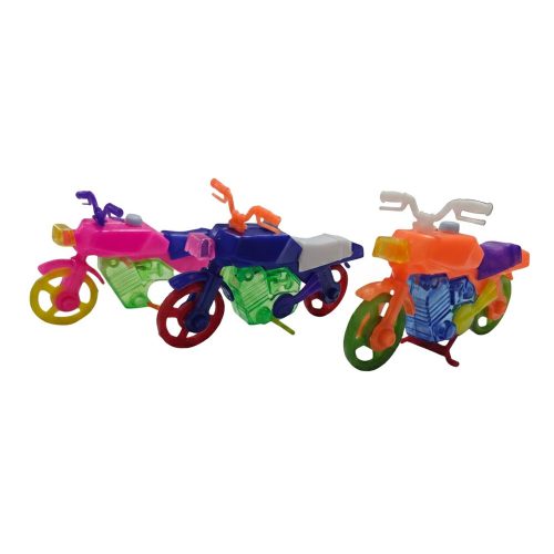 Moto de Plástico 10cm x6u