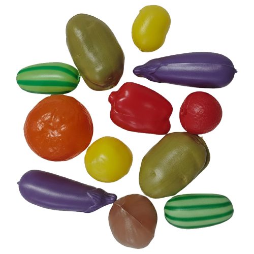 Verduritas de Plastico x12u