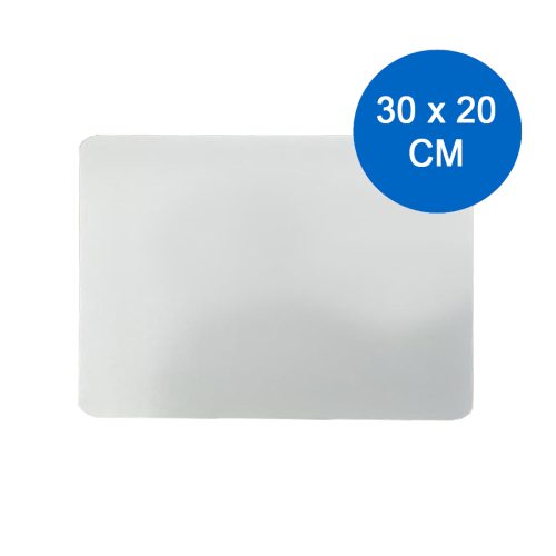 Bandeja Base Fibrofacil Rectangular Para Torta Blanco 30 x 20 Cm
