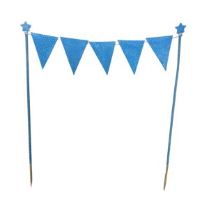 Banderin para Torta Gibreado Celeste
