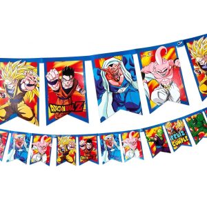 Banderín Dragon Ball 3mts - Licencia Oficial