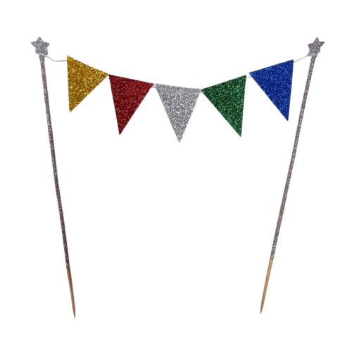 Banderin para Torta Gibreado Multicolor