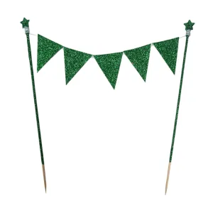 Banderin para Torta Gibreado Verde