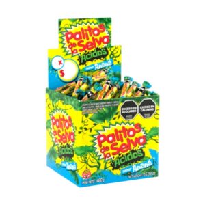 Caja Caramelo PALITO DE LA SELVA ANANA ACIDO 480 Grs