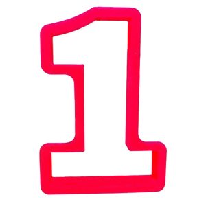 Cortante Marcador Numero 1