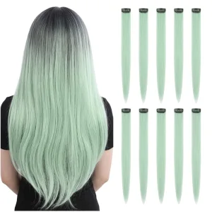 Extension de Pelo Color VERDE PASTEL