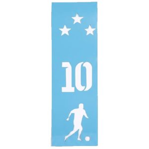Face Stencil Autoadhesivo Argentina Mundial x3u