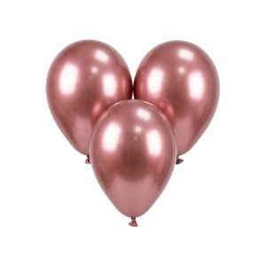 Globo Latex Liso Color ROSA GOLD 10 Pulgadas X10 Unidades