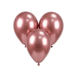 Globo Latex Liso Color ROSA GOLD 10 Pulgadas X10 Unidades