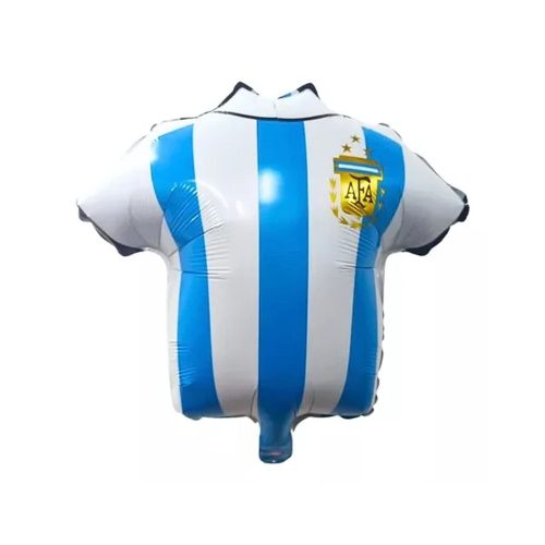 Globo Silueta Camiseta Argentina (24 Pulgadas) Apto Aire
