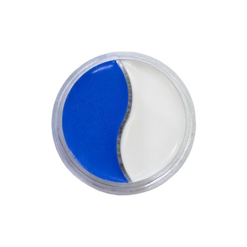 Maquillaje Artístico DUO Color CELESTE Y BLANCO 4gr