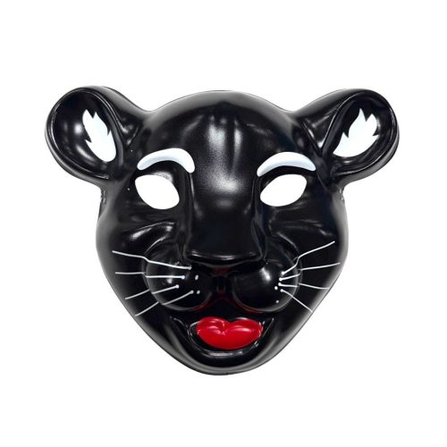 Mascara Careta Plástica Pantera x1 Unidad