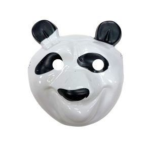 Mascara Careta Plástica Panda x1 Unidad