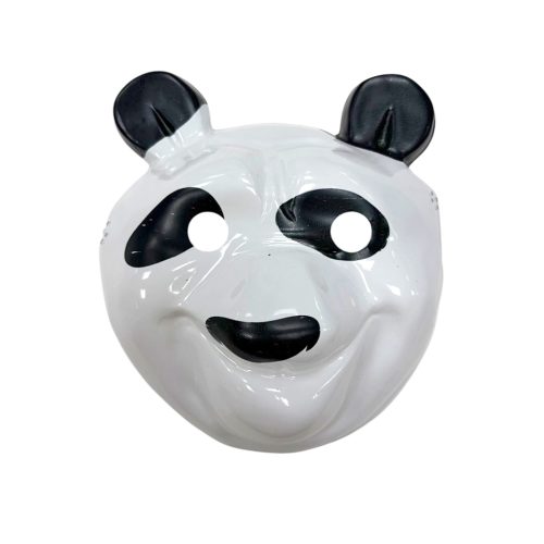 Mascara Careta Plástica Panda x1 Unidad