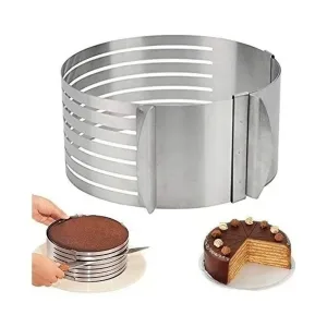 Molde Corta Torta Capas Ajustable 15cm x1 Unidad