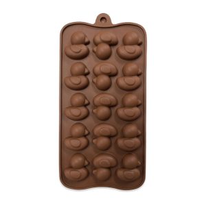 Molde Silicona Bombones Patitos Chicos x15u